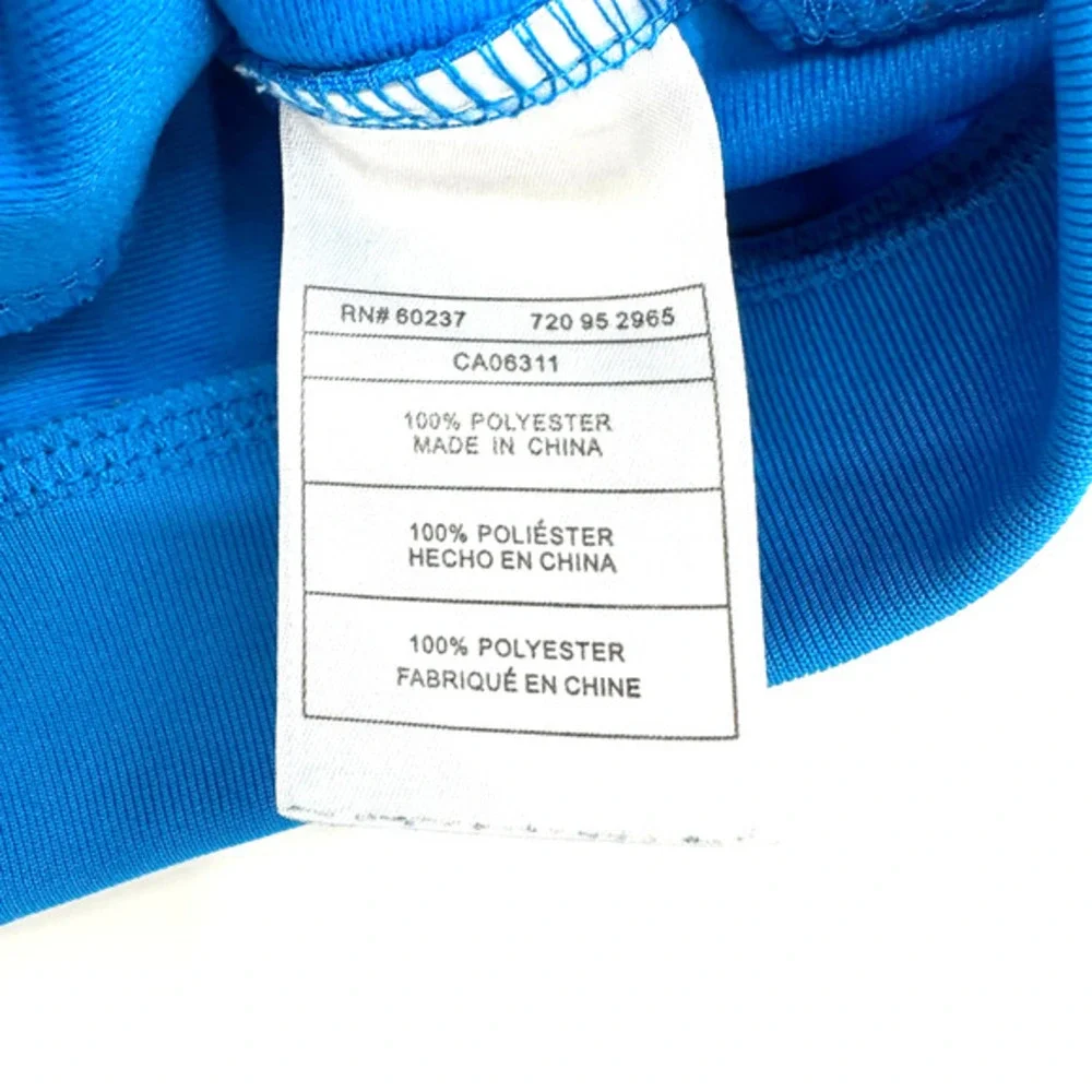 Puma size 2T toddler zip up track jacket‎ blue yellow black full zip